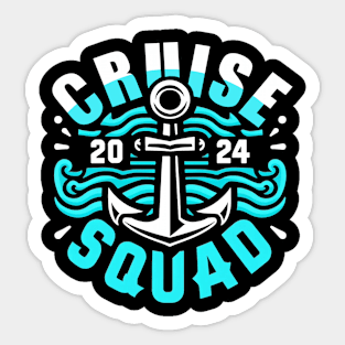 Cruise Squad Sticker